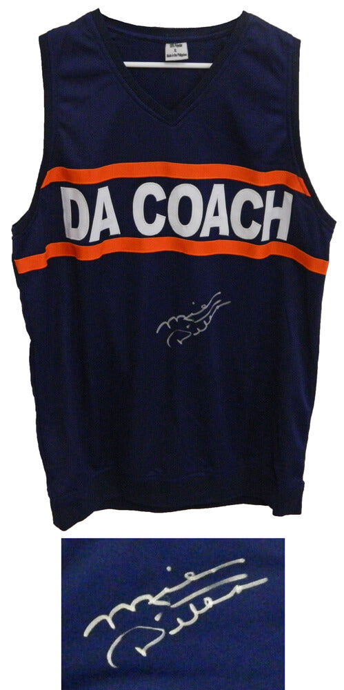 Mike Ditka Signed "Da Coach" Navy Coaching Sweater Vest - DITJRY305 - Mike Ditka Signed "Da Coach" Navy Coaching Sweater Vest product image