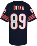 Mike Ditka Signed Navy Custom Football Jersey - (JSA) - DITJRY308 - Mike Ditka Signed Navy Custom Football Jersey - (JSA) product image