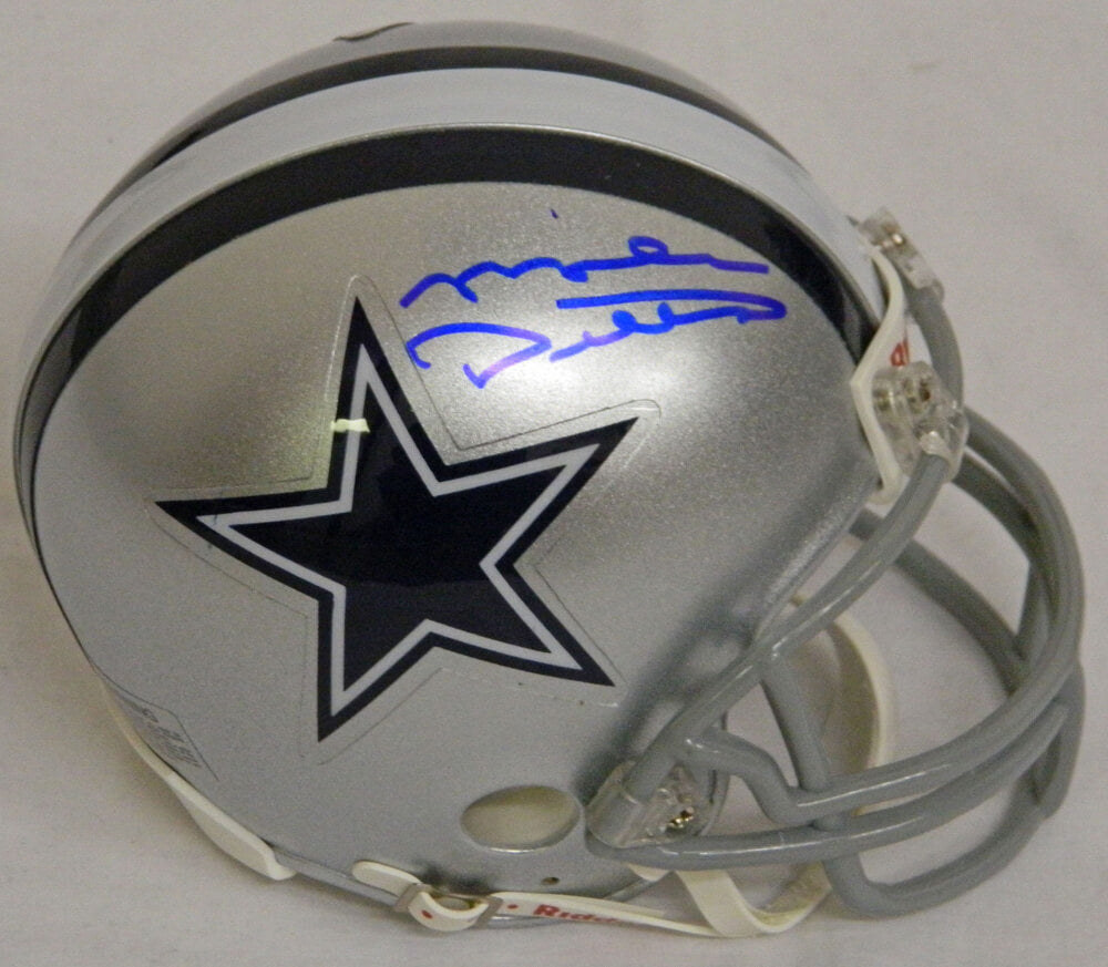 Mike Ditka Signed Cowboys Mini Helmet - DITMIN302 - Mike Ditka Signed Cowboys Mini Helmet product image