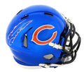 Mike Ditka Signed Chicago Bears Chrome Riddell Speed Mini Helmet - DITMIN309 - Mike Ditka Signed Chicago Bears Chrome Riddell Speed Mini Helmet product image