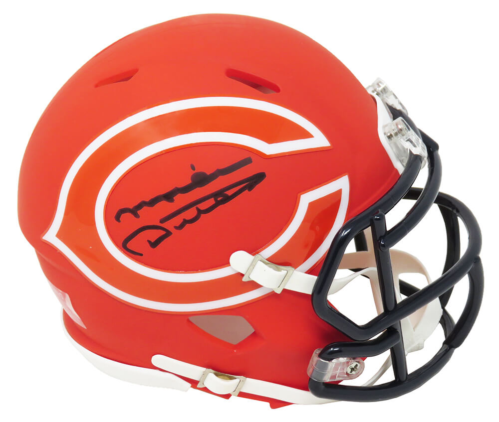 Mike Ditka Signed Chicago Bears AMP Alternate Series Riddell Speed Mini Helmet - DITMIN311 - Mike Ditka Signed Chicago Bears AMP Alternate Series Riddell Speed Mini Helmet product image