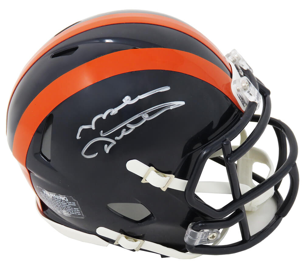Mike Ditka Signed Chicago Bears 1936 Throwback Tribute Riddell Speed Mini Helmet - DITMIN312 - Mike Ditka Signed Chicago Bears 1936 Throwback Tribute Riddell Speed Mini Helmet product image