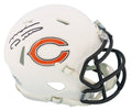 Mike Ditka Signed Chicago Bears Flat White Matte Riddell Speed Mini Helmet - DITMIN313 - Mike Ditka Signed Chicago Bears Flat White Matte Riddell Speed Mini Helmet product image