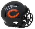 Mike Ditka Signed Chicago Bears Eclipse Black Matte Riddell Speed Mini Helmet - DITMIN314 - Mike Ditka Signed Chicago Bears Eclipse Black Matte Riddell Speed Mini Helmet product image