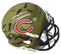 Mike Ditka Signed Chicago Bears CAMO Riddell Speed Mini Helmet - DITMIN315 - Mike Ditka Signed Chicago Bears CAMO Riddell Speed Mini Helmet product image
