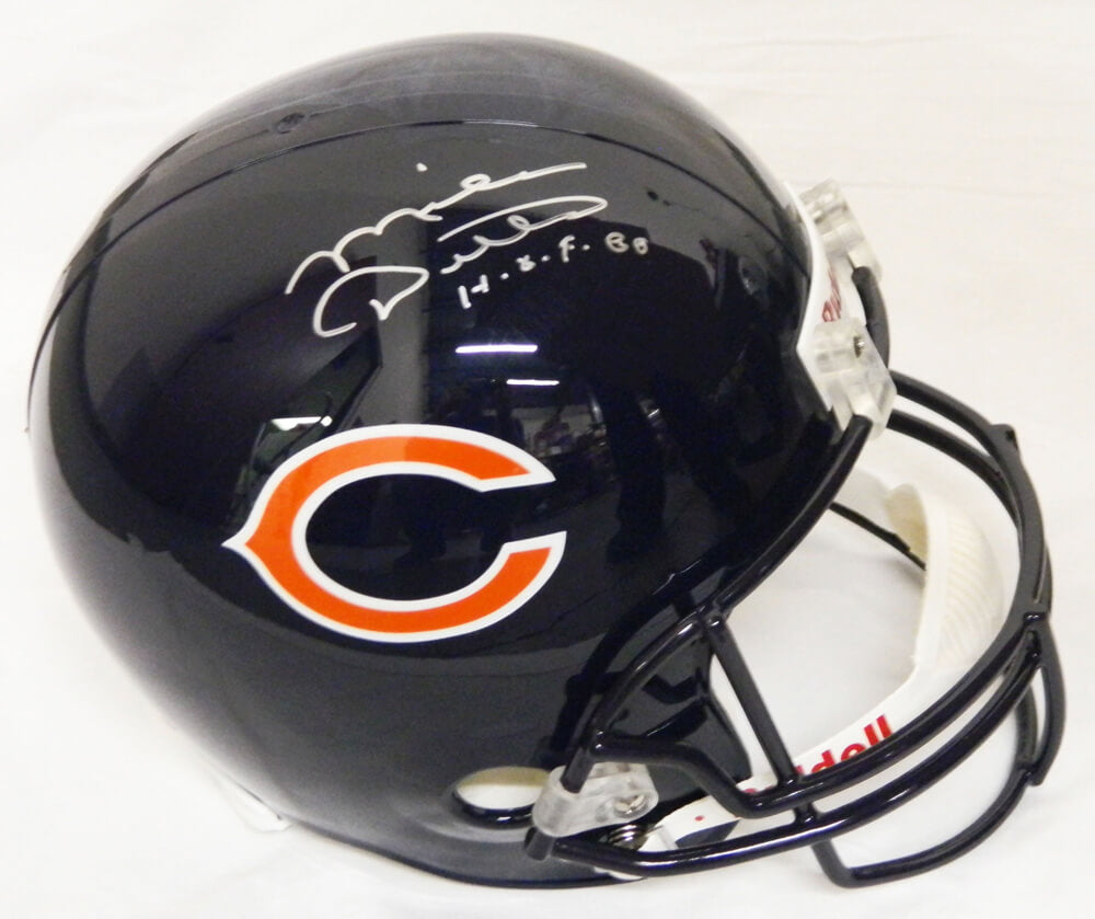 Mike Ditka Signed Bears Full-Size Replica Helmet w/HOF'88 - DITREP301 - Mike Ditka Signed Bears Full-Size Replica Helmet w/HOF'88 product image