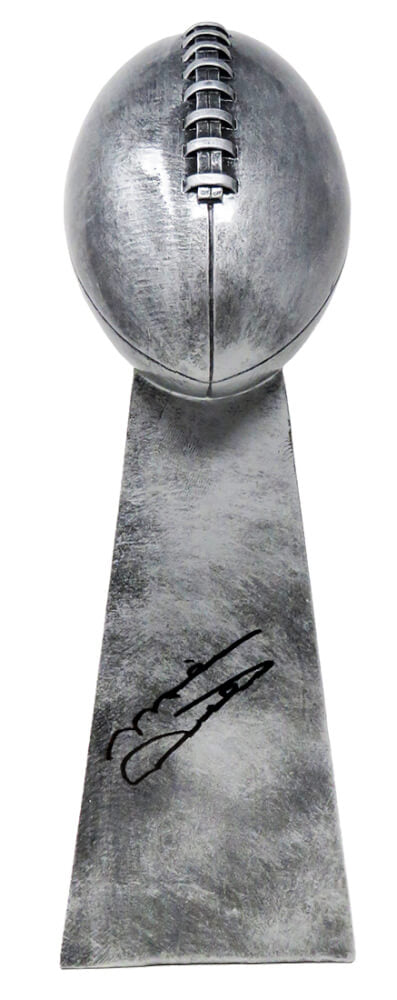 Mike Ditka Signed Football World Champion 15 Inch Replica Trophy - DITTRO300 - Mike Ditka Signed Football World Champion 15 Inch Replica Trophy product image