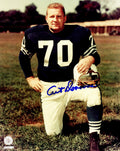 Art Donovan Signed Colts Kneel Pose 8x10 Photo - DON08P300 - Art Donovan Signed Colts Kneel Pose 8x10 Photo product image