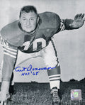 Art Donovan Signed Colts B&W 3-Pt Stance Pose 8x10 Photo w/HOF'68 - DON08P302 - Art Donovan Signed Colts B&W 3-Pt Stance Pose 8x10 Photo w/HOF'68 product image