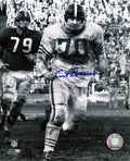 Art Donovan Signed Colts B&W Running Action 8x10 Photo - DON08P306TW - Art Donovan Signed Colts B&W Running Action 8x10 Photo product image