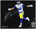 Aaron Donald Signed Los Angeles Rams Super Bowl LVI Spotlight 8x10 Photo (Beckett) - DON08P310 - Aaron Donald Signed Los Angeles Rams Super Bowl LVI Spotlight 8x10 Photo (Beckett) product image