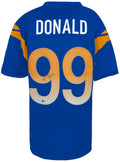 Aaron Donald Signed Blue Custom Football Jersey - (Beckett COA) - DONJRY300 - Aaron Donald Signed Blue Custom Football Jersey - (Beckett COA) product image