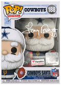 Tony Dorsett Signed Dallas Cowboys 'SANTA' Funko Pop Doll #188 - DORFUN300 - Tony Dorsett Signed Dallas Cowboys 'SANTA' Funko Pop Doll #188 product image