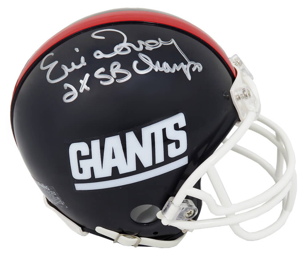 Eric Dorsey Signed New York Giants Throwback Riddell Mini Helmet w/2x SB Champs - DORMIN310 - Eric Dorsey Signed New York Giants Throwback Riddell Mini Helmet w/2x SB Champs product image