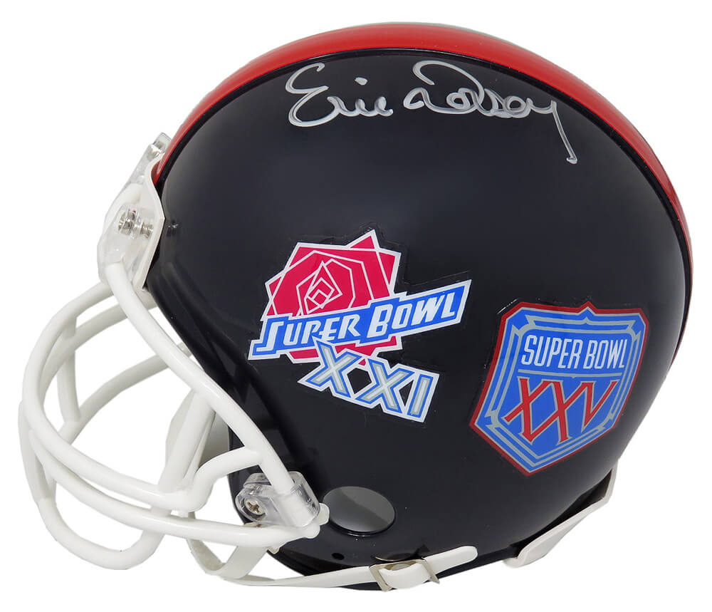 Eric Dorsey Signed New York Giants Super Bowl XXI & XXV Champs Logo Riddell Mini Helmet - DORMIN311 - Eric Dorsey Signed New York Giants Super Bowl XXI & XXV Champs Logo Riddell Mini Helmet product image