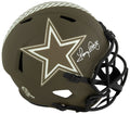 Tony Dorsett Signed Dallas Cowboys Salute to Service Riddell Full Size Speed Replica Helmet - DORREP303 - Tony Dorsett Signed Dallas Cowboys Salute to Service Riddell Full Size Speed Replica Helmet product image