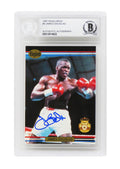 James Buster Douglas Signed 1991 Ringlords Boxing Trading Card #3 - (Beckett Encapsulated) - DOUCAR504 - James Buster Douglas Signed 1991 Ringlords Boxing Trading Card #3 - (Beckett Encapsulated) product image