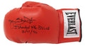 James Buster Douglas Signed Red Boxing Glove w/I Shocked The World 2-11-90 - DOUGLV508 - James Buster Douglas Signed Red Boxing Glove w/I Shocked The World 2-11-90 product image