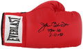 James Buster Douglas Signed Everlast Red Boxing Glove w/Tyson KO & Date - DOUGLV513 - James Buster Douglas Signed Everlast Red Boxing Glove w/Tyson KO & Date product image