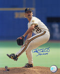Doug Drabek Signed Pittsburgh Pirates Pitching Action 8x10 Photo w/90 NL CY - DRA08P100 - Doug Drabek Signed Pittsburgh Pirates Pitching Action 8x10 Photo w/90 NL CY product image