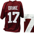 Kenyan Drake Signed Maroon Custom Football Jersey w/2x National Champs - DRAJRY302 - Kenyan Drake Signed Maroon Custom Football Jersey w/2x National Champs product image