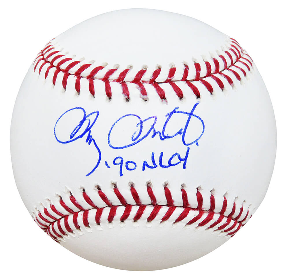 Doug Drabek Signed Rawlings Official MLB Baseball w/90 NL CY (JSA) - DREBSB100 - Doug Drabek Signed Rawlings Official MLB Baseball w/90 NL CY (JSA) product image