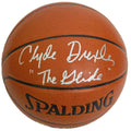 Clyde Drexler Signed Spalding NBA Indoor/Outdoor Basketball w/The Glide - DREBSK207 - Clyde Drexler Signed Spalding NBA Indoor/Outdoor Basketball w/The Glide product image