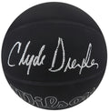 Clyde Drexler Signed Wilson I/O Black 75th Anniversary Logo NBA Basketball - DREBSK220 - Clyde Drexler Signed Wilson I/O Black 75th Anniversary Logo NBA Basketball product image