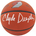 Clyde Drexler Signed Wilson Portland Trailblazers Logo NBA Basketball - DREBSK221 - Clyde Drexler Signed Wilson Portland Trailblazers Logo NBA Basketball product image