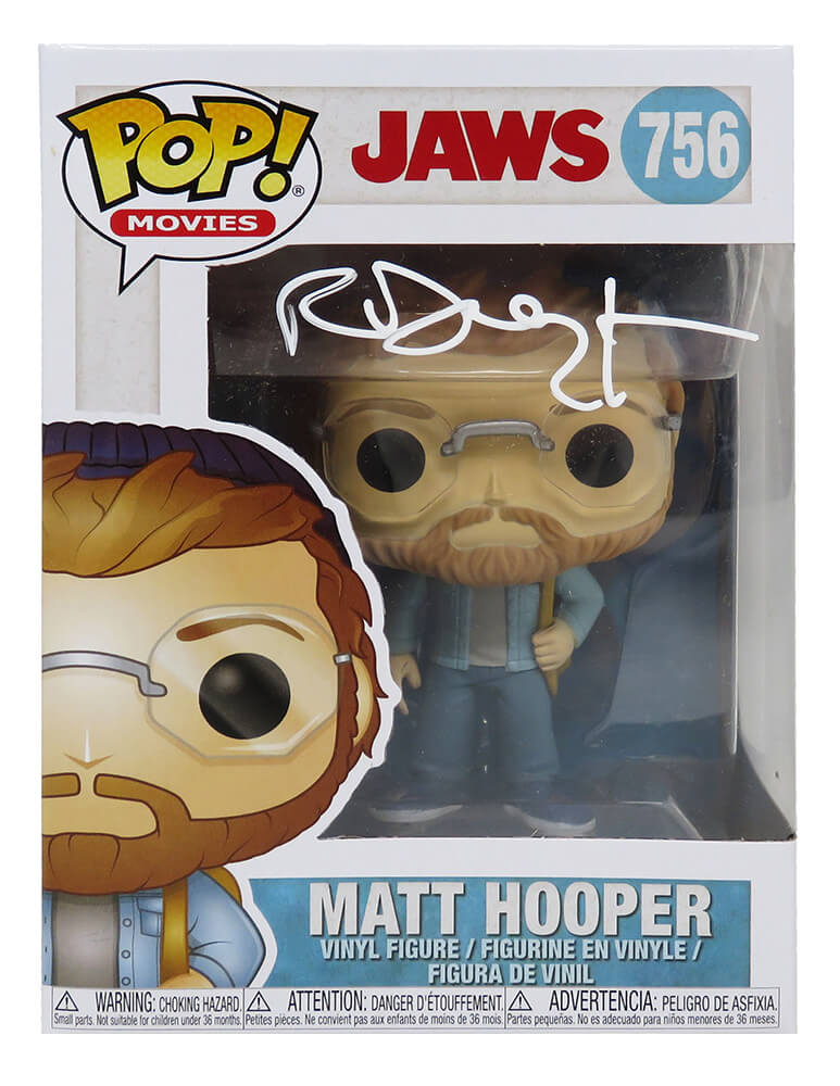 Richard Dreyfuss Signed Jaws Matt Hooper Funko Pop Doll #756 - DREFUN500 - Richard Dreyfuss Signed Jaws Matt Hooper Funko Pop Doll #756 product image