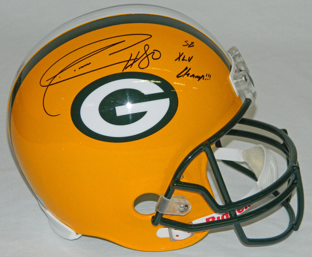 Donald Driver Signed Packers  Riddell F/S Replica Helmet w/SB XLV Champs - DRIREP302 - Donald Driver Signed Packers Riddell F/S Replica Helmet w/SB XLV Champs product image