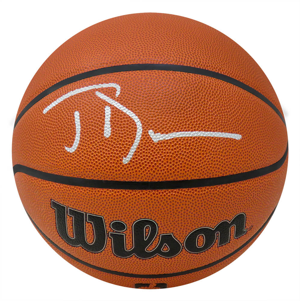 Joe Dumars Signed Wilson Indoor/Outdoor NBA Basketball - DUMBSK200 - Joe Dumars Signed Wilson Indoor/Outdoor NBA Basketball product image