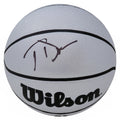 Joe Dumars Signed Wilson Silver Full Size NBA Basketball - DUMBSK201 - Joe Dumars Signed Wilson Silver Full Size NBA Basketball product image
