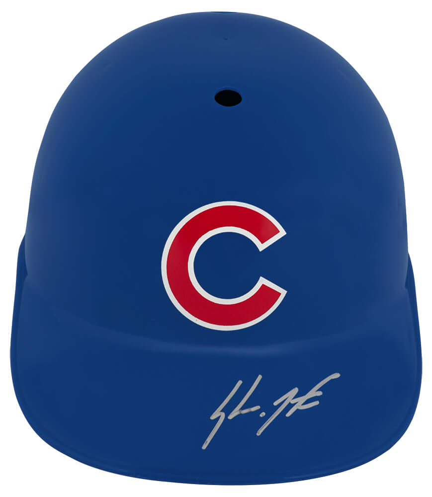 Shawon Dunston Signed Chicago Cubs Souvenir Replica Batting Helmet - DUNBTH100 - Shawon Dunston Signed Chicago Cubs Souvenir Replica Batting Helmet product image