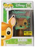 Donnie Dunagan Signed Bambi Funko Pop Vinyl Doll w/Bambi - DUNOTH500 - Donnie Dunagan Signed Bambi Funko Pop Vinyl Doll w/Bambi product image