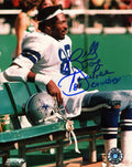 Billy Joe Dupree Signed Dallas Cowboys On Bench 8x10 Photo w/Cowboys - DUP08P300TW - Billy Joe Dupree Signed Dallas Cowboys On Bench 8x10 Photo w/Cowboys product image