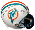 Mark Duper & Mark Clayton Signed Miami Dolphins Riddell Full Size Replica Helmet w/Marks Brothers - DUPREP300 - Mark Duper & Mark Clayton Signed Miami Dolphins Riddell Full Size Replica Helmet w/Marks Brothers product image