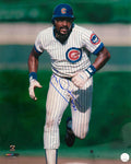 Leon Durham Signed Chicago Cubs Running Bases Action 16x20 Photo w/Bull - DUR16P100 - Leon Durham Signed Chicago Cubs Running Bases Action 16x20 Photo w/Bull product image