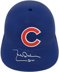 Leon Durham Signed Chicago Cubs Souvenir Replica Batting Helmet w/Bull - DURBTH100 - Leon Durham Signed Chicago Cubs Souvenir Replica Batting Helmet w/Bull product image