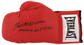 Roberto Duran Signed Everlast Red Boxing Glove w/Manos De Piedra - (JSA) - DURGLV505 - Roberto Duran Signed Everlast Red Boxing Glove w/Manos De Piedra - (JSA) product image