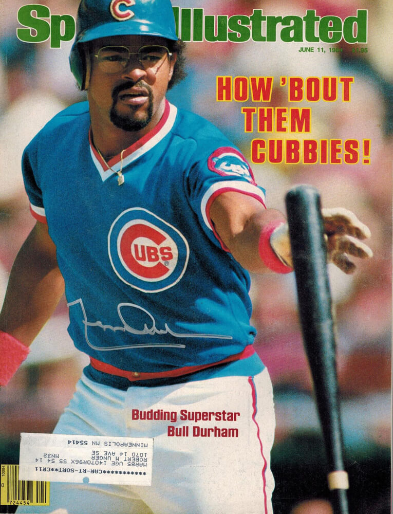 Leon Durham Signed Cubs Sports Illustrated 6/11/84 - DURMAG100 - Leon Durham Signed Cubs Sports Illustrated 6/11/84 product image