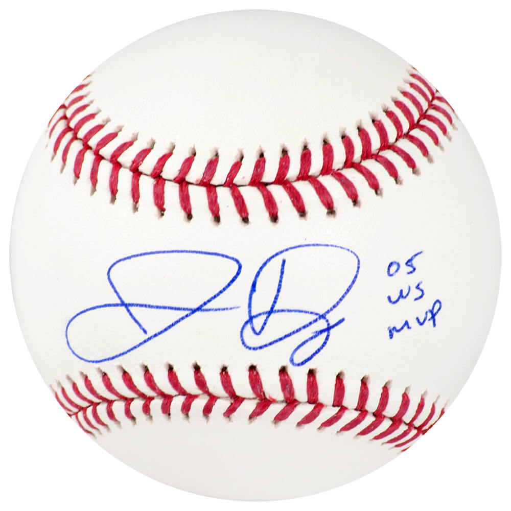 Jermaine Dye Signed Rawlings Official MLB Baseball w/05 WS MVP - DYEBSB102 - Jermaine Dye Signed Rawlings Official MLB Baseball w/05 WS MVP product image