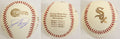 Jermaine Dye Signed 2005 World Series Engraved Stat Baseball - DYEBSB103 - Jermaine Dye Signed 2005 World Series Engraved Stat Baseball product image