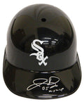 Jermaine Dye Signed White Sox Replica Batting Helmet w/05 WS MVP - DYEBTH100 - Jermaine Dye Signed White Sox Replica Batting Helmet w/05 WS MVP product image