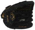 Jermaine Dye Signed Franklin Fieldmaster Black Baseball Fielders Glove - DYEGLV100 - Jermaine Dye Signed Franklin Fieldmaster Black Baseball Fielders Glove product image