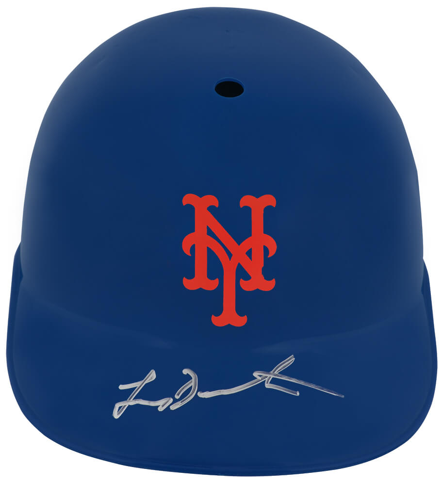 Lenny Dykstra Signed New York Mets Replica Souvenir Batting Helmet - DYKBTH101 - Lenny Dykstra Signed New York Mets Replica Souvenir Batting Helmet product image