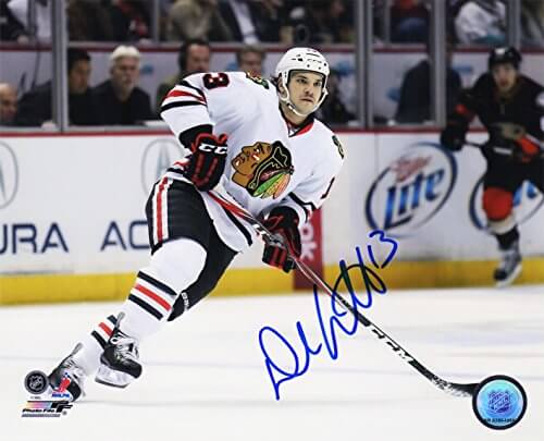 Daniel Carcillo Signed Chicago Blackhawks Skating Action 8x10 Photo - CAR08P405 - Daniel Carcillo Signed Chicago Blackhawks Skating Action 8x10 Photo product image