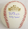 Daniel Descalso Signed Autographed 2011 World Series Baseball w/Rally Squirrel - DESBSB101 - Daniel Descalso Signed Autographed 2011 World Series Baseball w/Rally Squirrel product image