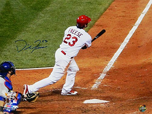 David Freese Signed St Louis Cardinals 2011 World Series HR 16x20 Photo - FRE16P101 - David Freese Signed St Louis Cardinals 2011 World Series HR 16x20 Photo product image