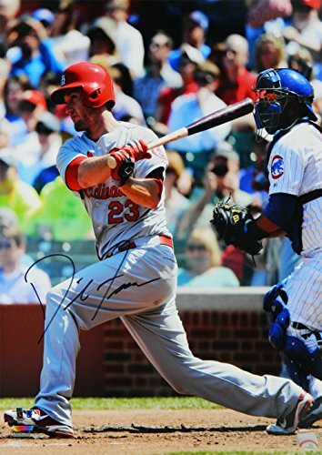 David Freese Signed St Louis Cardinals Batting Action 16x20 Photo - FRE16P102 - David Freese Signed St Louis Cardinals Batting Action 16x20 Photo product image